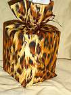 WILD ANIMAL PRINT CHEETAH LEOPARD OR ? FABRIC TISSUE COVER or fabric 