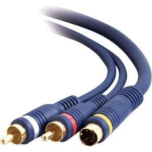 /RCA Stereo Audio Combination Cable. 50FT SVIDEO/RCA A/V CABLE 2 RCA 