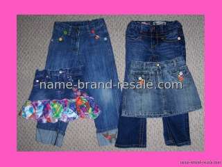 LOT GYMBOREE CHILDRENS PLACE JEANS SKIRTS GIRLS 4 4T  