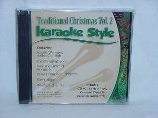 Traditional Christmas V2 NEW Christian Karaoke CD+G  