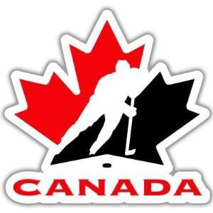 Canada Hockey Team Vancouver car bumper sticker 5 x 4