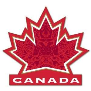 Canada Hockey Team car bumper sticker decal 5 x 4