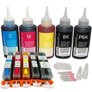  Refillable Ink Cartridges for Canon PIXMA MP630 Printers 