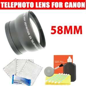  For The Canon Digital EOS Rebel XS, XSi, XT, 60D Digital SLR Cameras 
