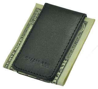   Leather Magnetic Money Clip Holder Wallet slim money clip #038  