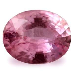  0.82 Carat Loose Pink Sapphire Oval Cut Gemstone Jewelry