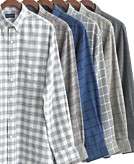   Reviews for John Ashford Shirt, Brushed Cotton Flannel Button Down