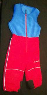 BOY GIRL TODDLER SNOWPANTS Columbia 2T red  