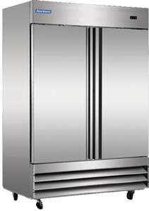 Norpole NEW Commercial Freezer NP2F 2 Solid Door Reach In S/S  
