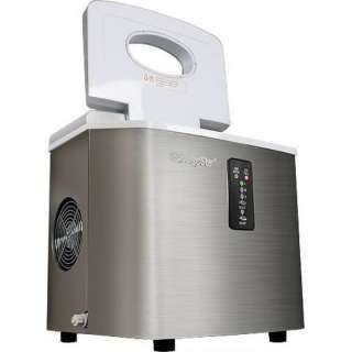   Steel Portable Ice Maker, Compact Countertop Machine, IP210SS  