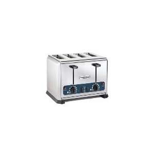 Hamilton Beach HTS455   4 Slot Ceramic Element Pop Up Toaster, Bagel 