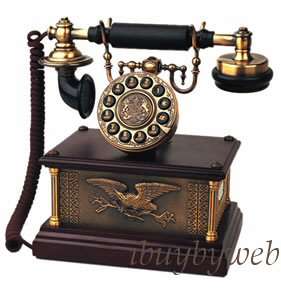 American Eagle Vintage/Antique Style Corded Retro Phone  