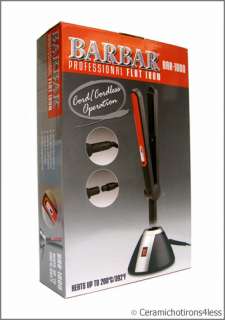 Barbar Professional Cordless Flat Iron MODEL BAR 1800  