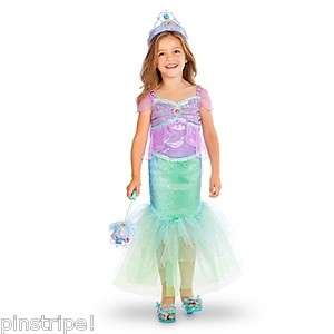 NWT Disney Princess Ariel Little Mermaid Costume Dress  