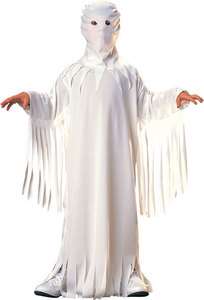 White Ghost Scary Horror Robe Child Boys Costume New  