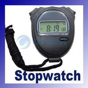 New Chronograph Digital Timer Stopwatch Sport Counter  