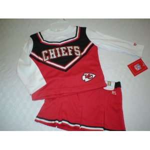 Kansas City Chiefs Baby Cheerleader Skirt and Top  Sports 