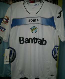 Comunicaciones Cremas JOMA 2012 Jersey Guatemala White/Black or Aqua 