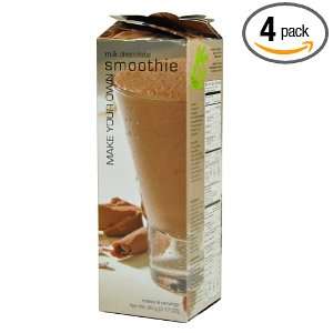Foxy Gourmet Milk Chocolate Smoothie Mix, 3.17 Ounce Boxes (Pack of 4)