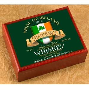    Wedding Favors Irish Whiskey Cigar Humidor