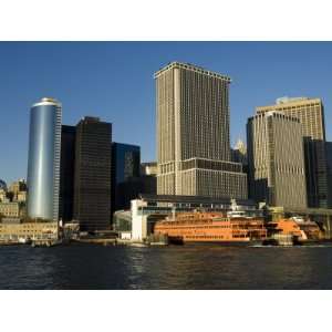 Staten Island Ferry, Business District, Lower Manhattan, New York City 
