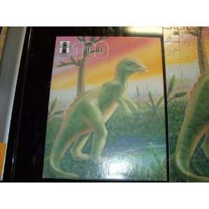 100 Piece Vintage 1993 Camptosaurus Dinosaur Puzzle Toys & Games