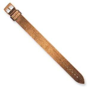  Moog Rose plated Copper Metallic Moire Fabric Watch Band Jewelry