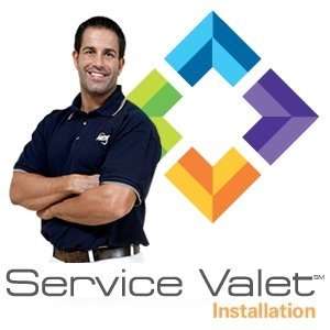  Service Valet Electric Clothes Dryer Installation with 