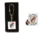   RIVER PLATE ARGENTINA SOCCER OFFICIAL KEYRING & PIN   FREE S&H