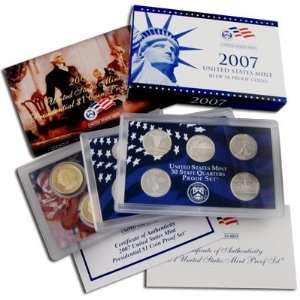  Collectors Alliance Coins 14734 US Proof Set   2007   14 