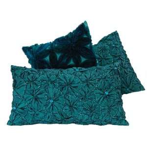  db Sources 20 By 20 Inch Turquoise Decorative Pillow with 