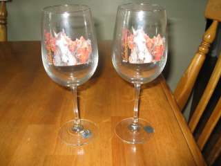 2011 Kentucky Derby Wine Glasses  