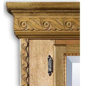   Medicine Cabinet, Standard, Traditional Cherry, Right Hinge, Concealed