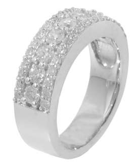 00 CT Ladies Round Cut Diamond Anniversary Ring With High Quality 