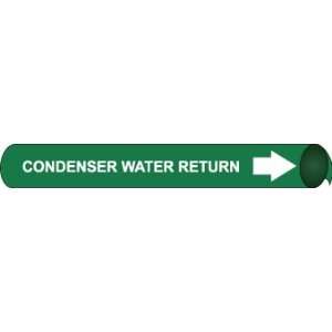  PIPE MARKERS CONDENSER WATER RETURN W/G
