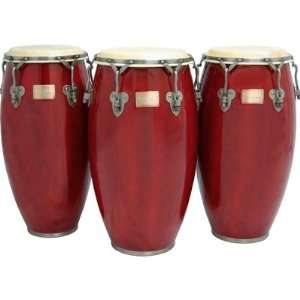    10 Signature Classic Red Conga Drum w/ Stand Musical Instruments