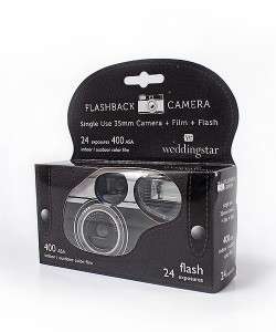 12 Vintage Design Disposable Wedding Cameras  