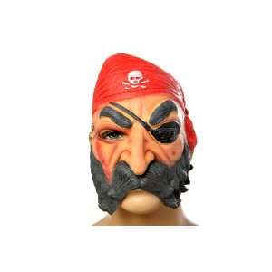   Crossbones Pirate Halloween Costume Face Mask (07 US) Toys & Games