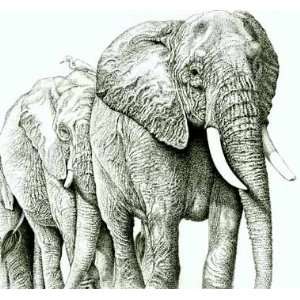  ELEPHANTS 4 CROSS STITCH CHART