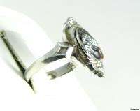 DAUGHTERS OF REBEKAH   Odd Fellows 10k White Gold RING  