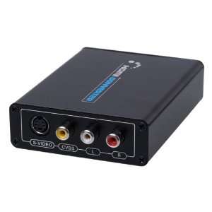   HDMI To Composite /S VIDEo Converter 3RCA CRT TV CVBS Electronics