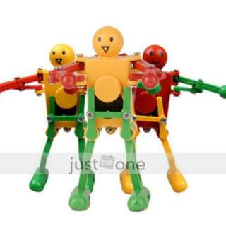 Super Cute Toy Dancing Robot Clockwork Robot Free Ship  