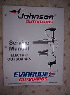 1996 Evinrude Johnson Outboard Manual EU Electric z  
