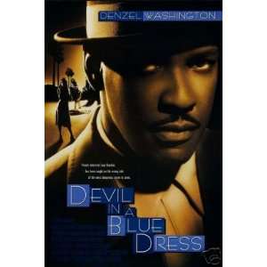  Devil in a Blue Dress Double Sided Original Movie Poster 