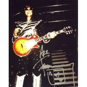 Ace Frehley Kiss Live Playing Guitar With a Beer Autographed 