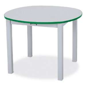    Round Table   22 High   Green   School & Play Furniture Baby