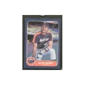  1986 Fleer Regular #292 Alan Ashby, Houston Astros 