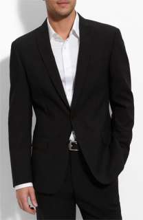 John Varvatos Star USA Dwell 2 Black Wool Blazer  