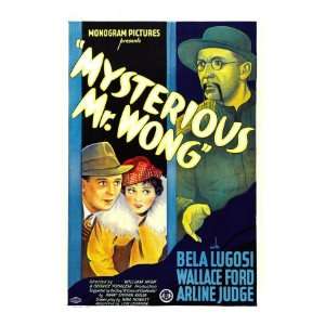 Mysterious Mr. Wong, Wallace Ford, Arline Judge, Bela Lugosi, 1935 