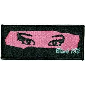  BLINK 182 EYES EMBROIDERED PATCH